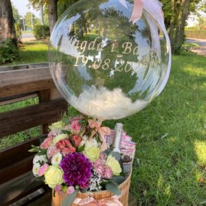 Box z balonem personalizowany